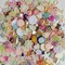400 Pieces Random 100g/lot 4-20mm Half Round Imitation Pearls Seastar Bow Rose Rhinestone Flat Back Pearl Bead Loose Beads